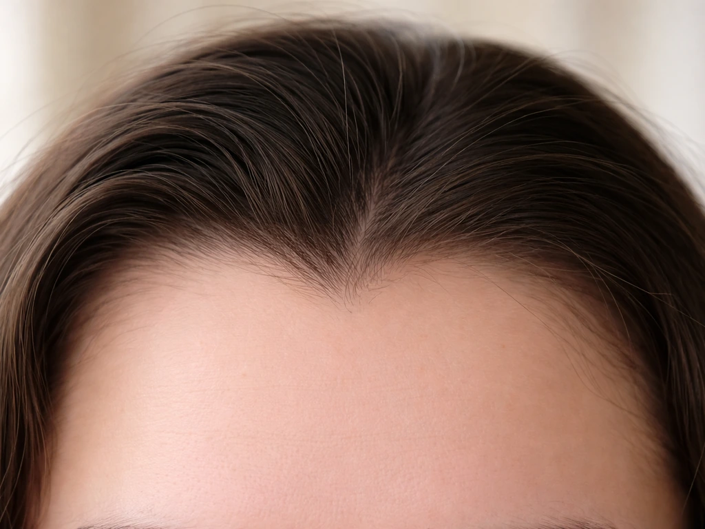 how to grow back widows peak