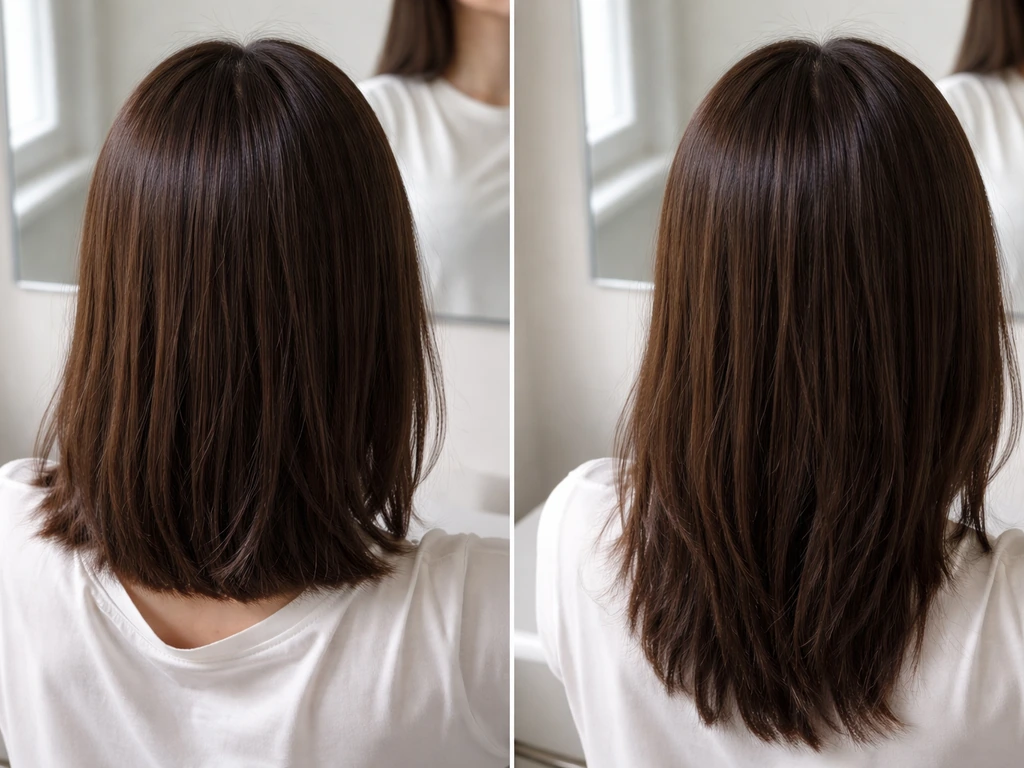 how to grow out uneven hair