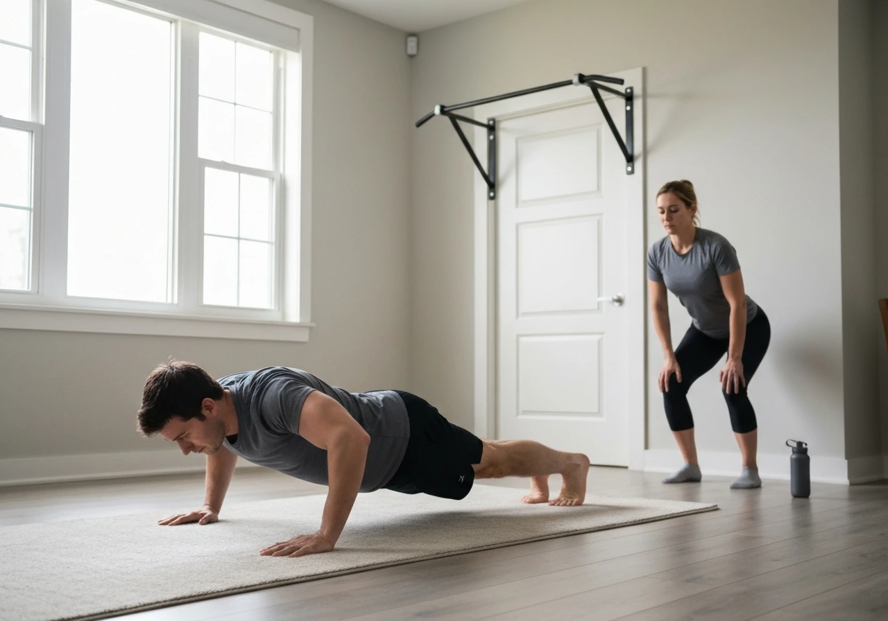 how to grow muscle at home