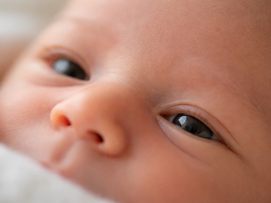 when do eyelashes grow newborn