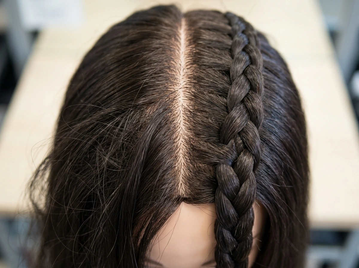 Braids contain strands at the scalp, reducing rubbing and friction