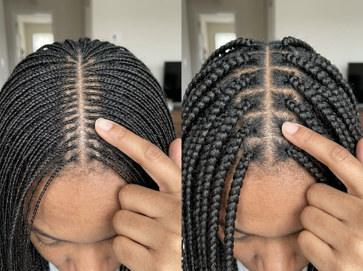 Braid size and weight: micro vs medium comfort