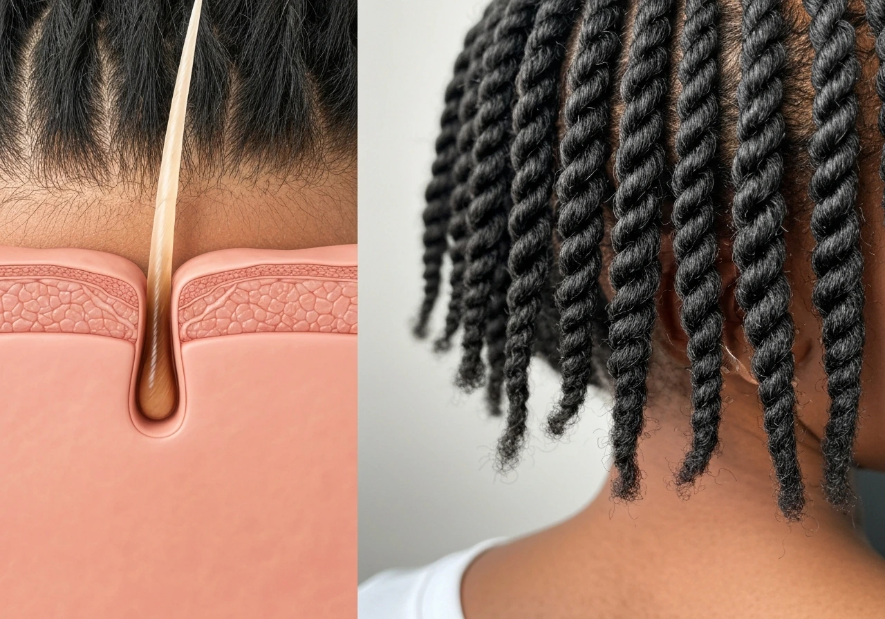 do twist grow your hair