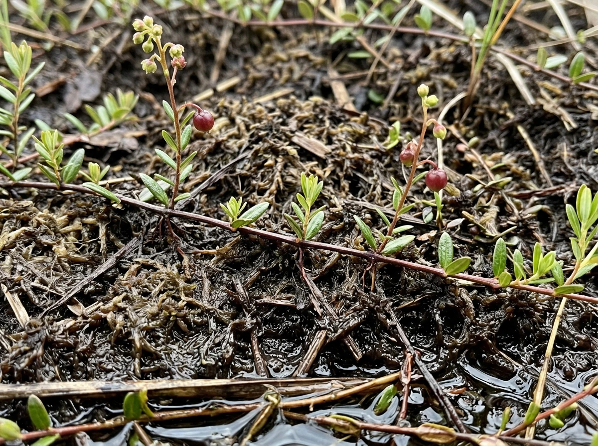 where do cranberries grow from