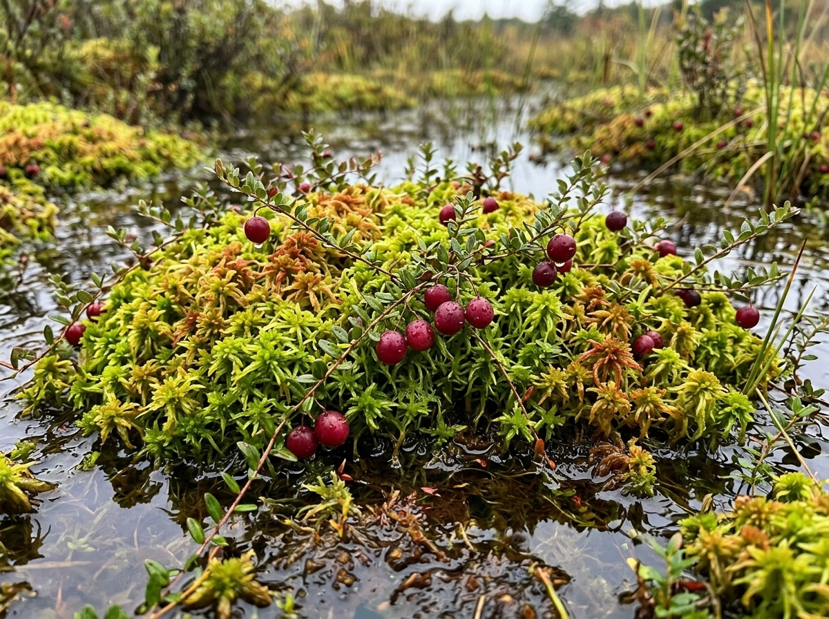 where to cranberries grow