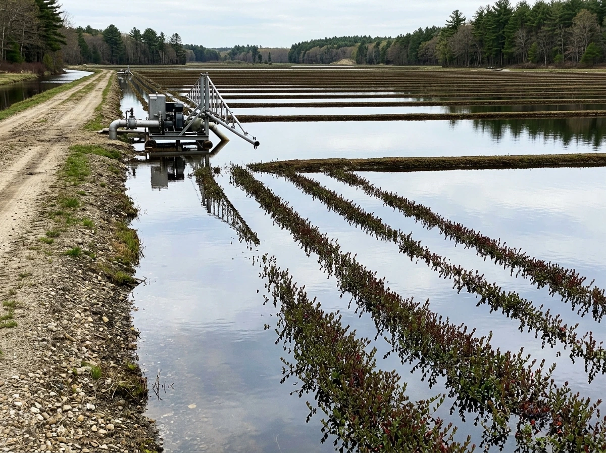 where cranberries grow