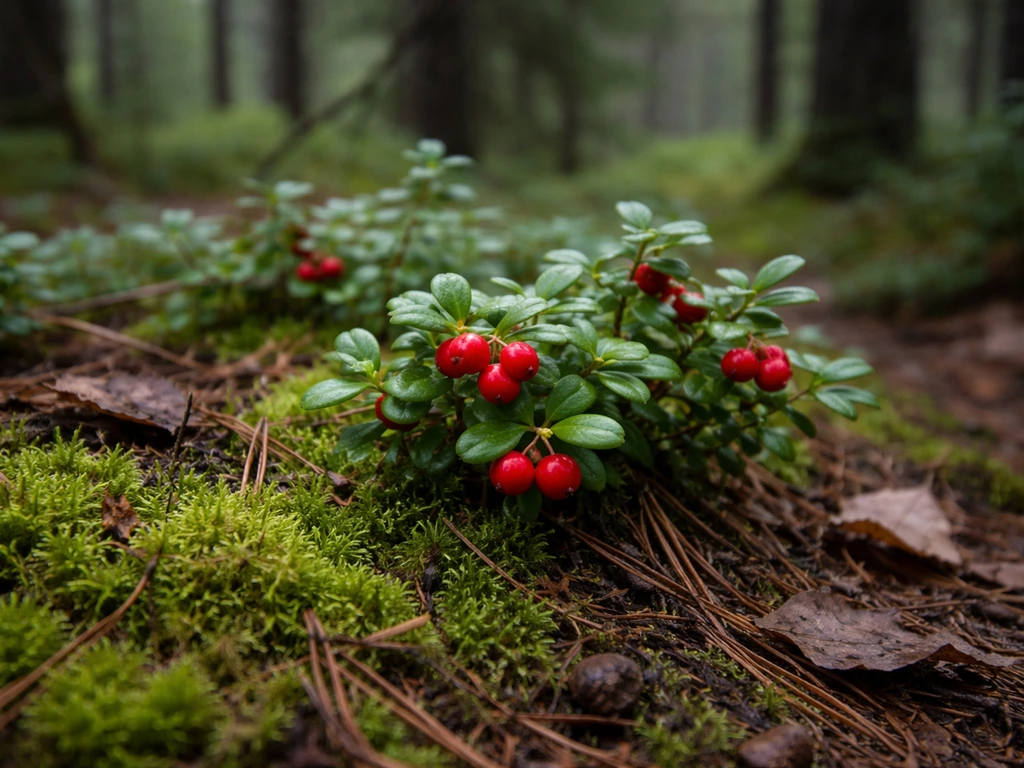 where do lingonberries grow