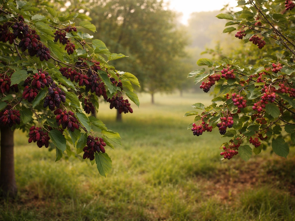 what trees grow berries