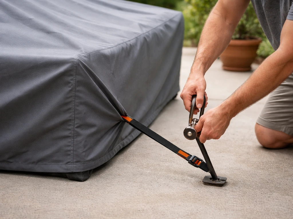 How to Secure a Tarp Over Patio Furniture (DIY Guide)