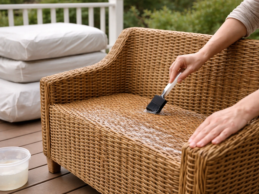 How to Weatherproof Wicker Patio Furniture Step by Step