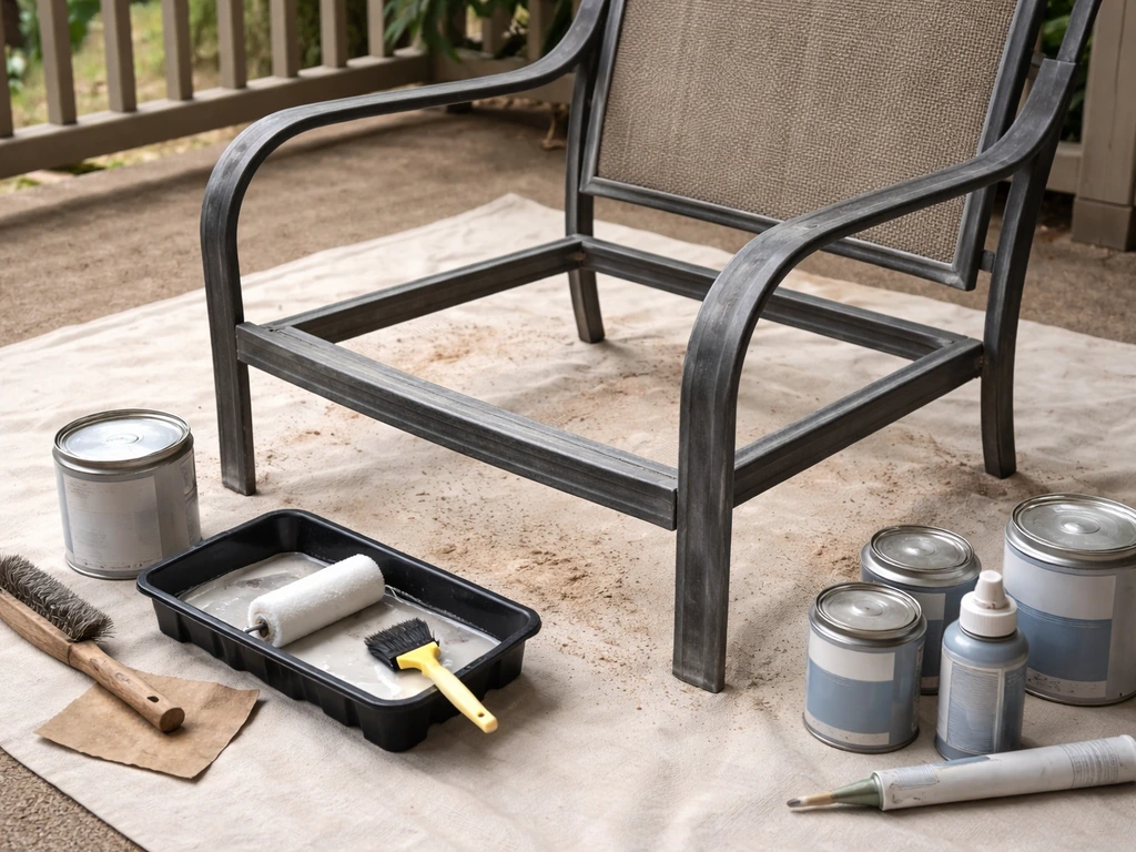 How to Weatherproof Metal Patio Furniture: DIY Steps
