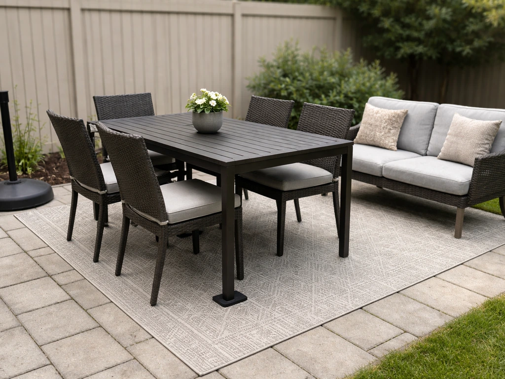 how to set up a patio with furniture