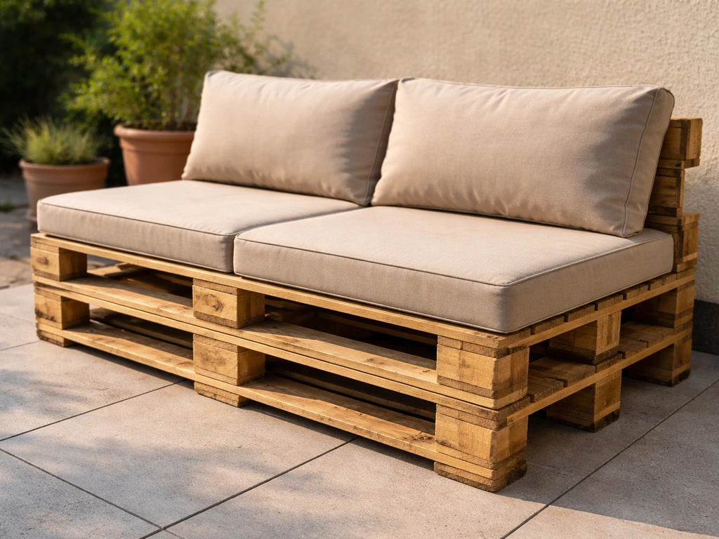 How to Make Patio Furniture Out of Pallets: Step-by-Step