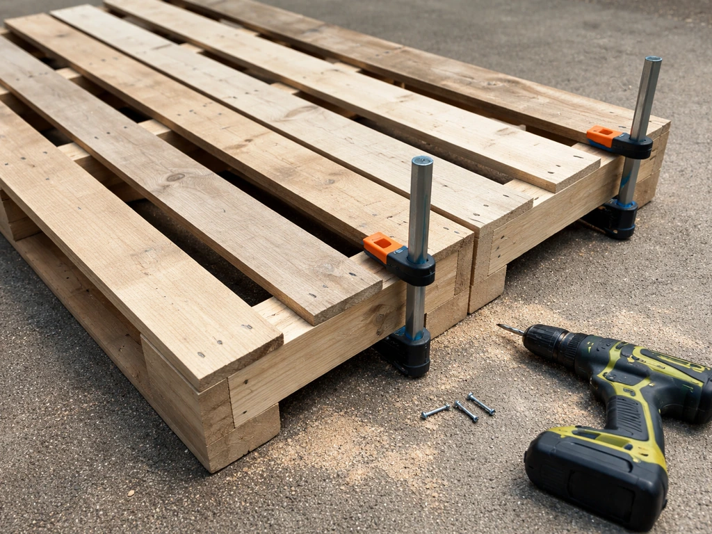 how to make pallet patio furniture