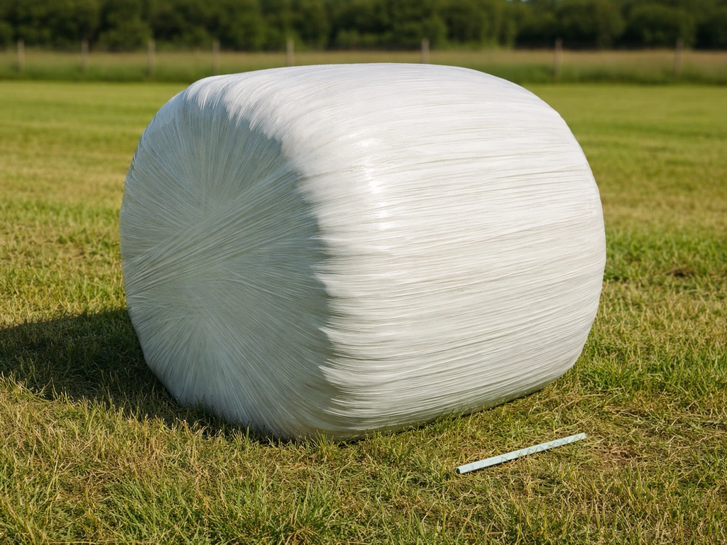 Poids botte enrubannage herbe: estimer en kg simplement