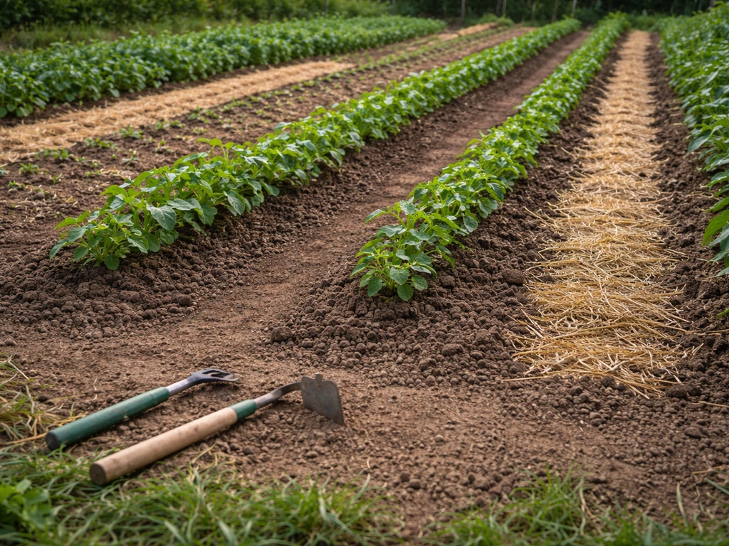 Enlever l’herbe au potager : méthode simple sans abîmer les plants