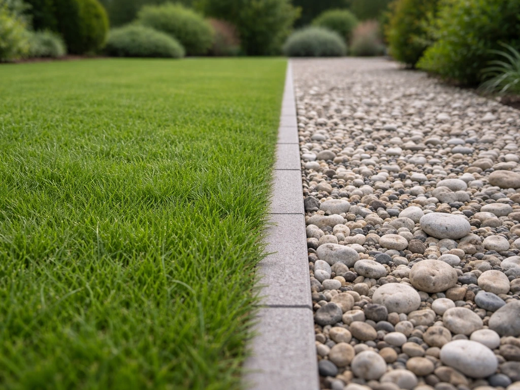 Bordure herbe cailloux : installer, choisir et entretenir
