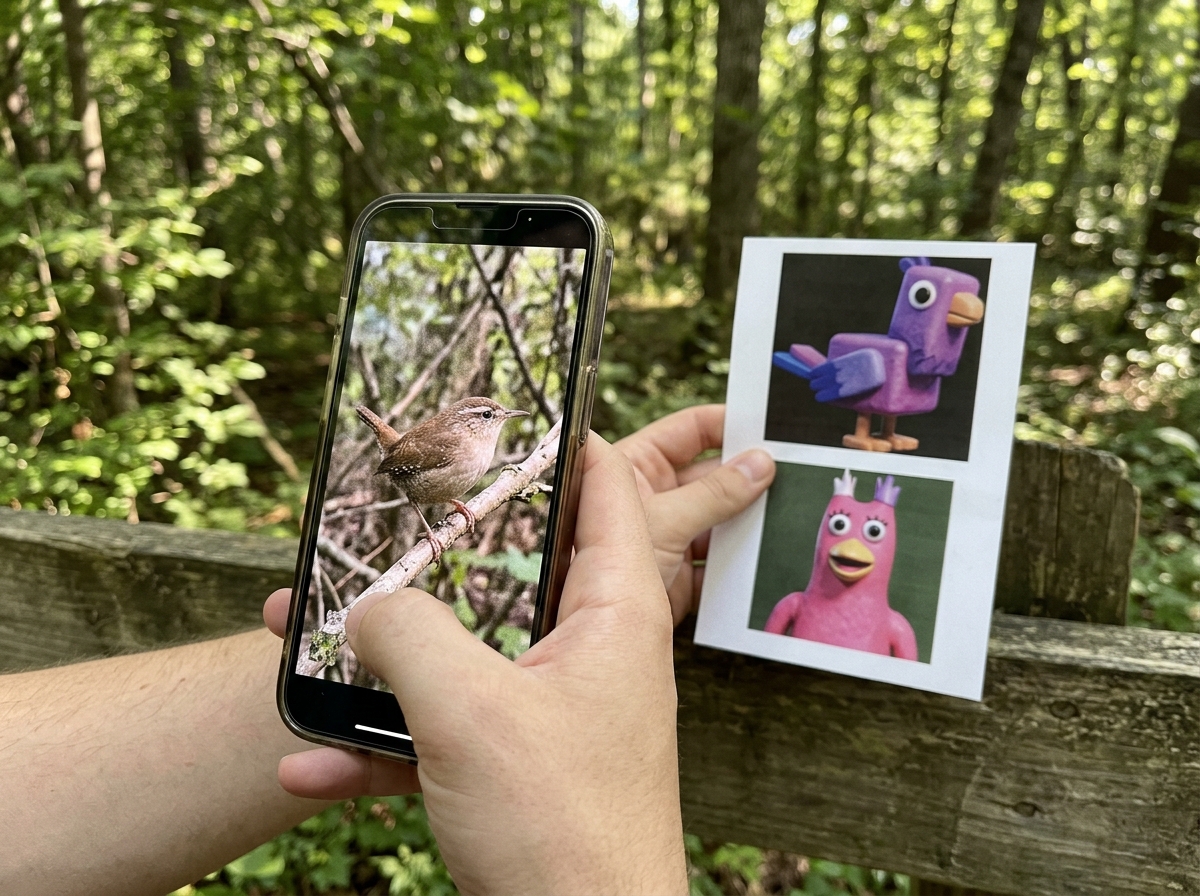 Open wiki pages for Opila Bird and Banbaleena with canonical design details visible but unreadable