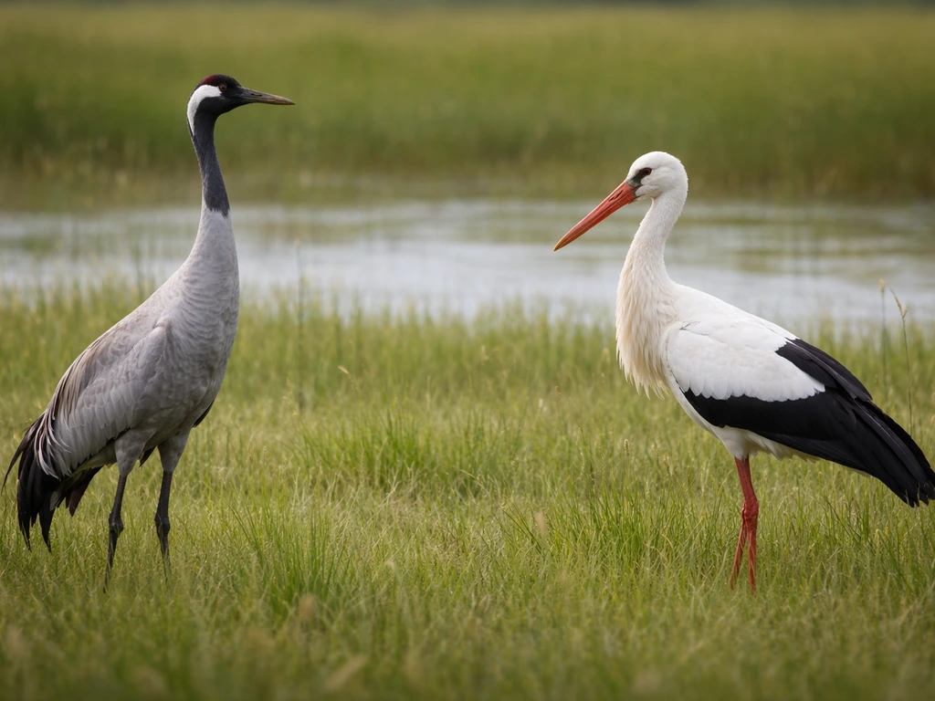 Crane Bird vs Stork: Key Differences for Easy ID