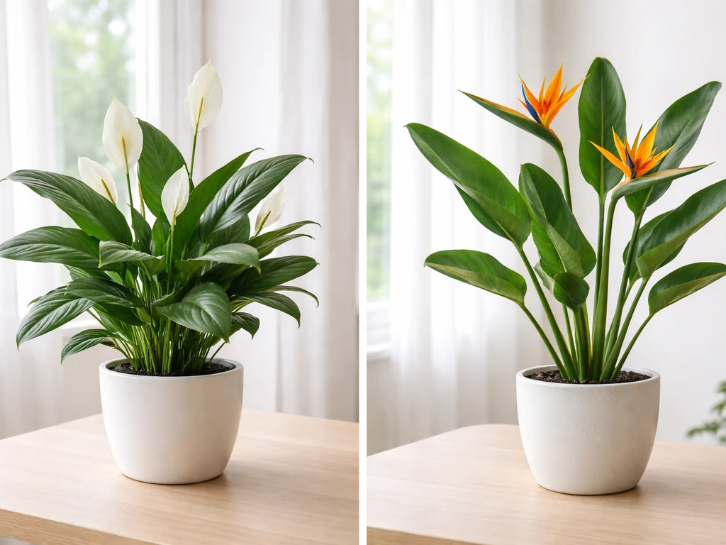 Peace Lily vs Bird of Paradise: How to Tell and Care