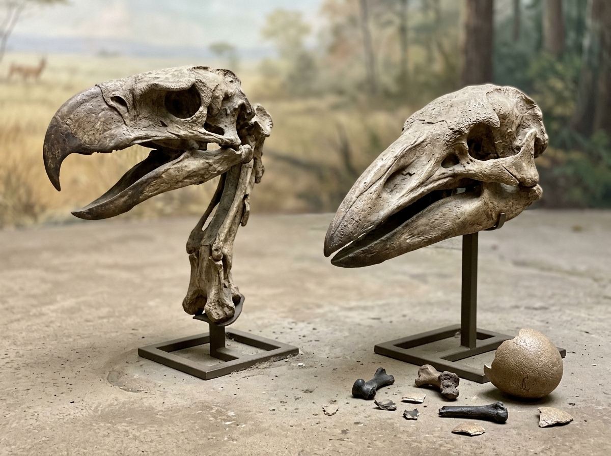 Elephant Bird vs Terror Bird: Key Differences, Size, Habitat