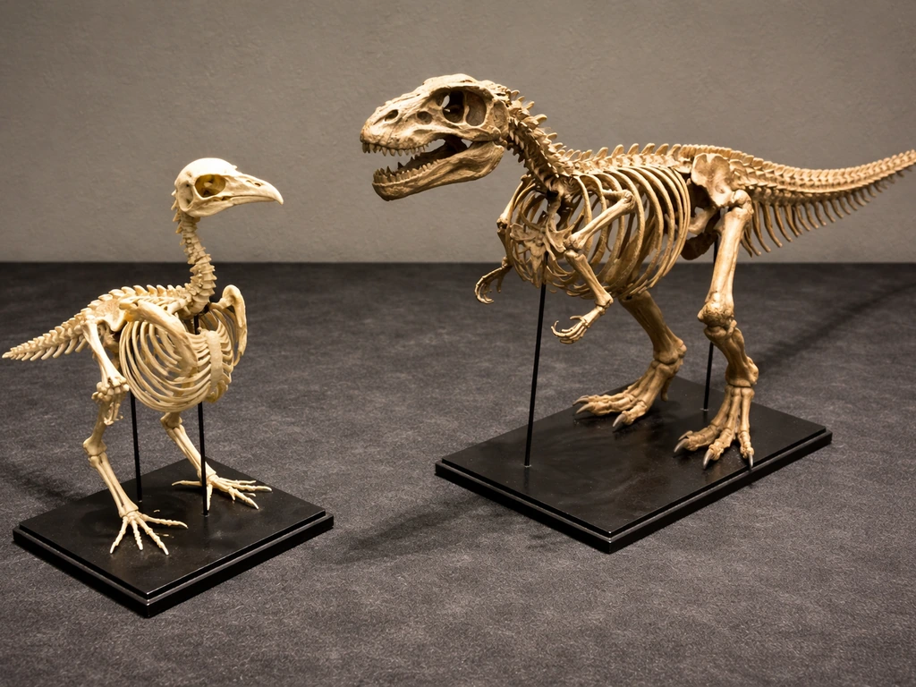 Bird Skeleton vs Dinosaur Skeleton: Skull and Bones Guide