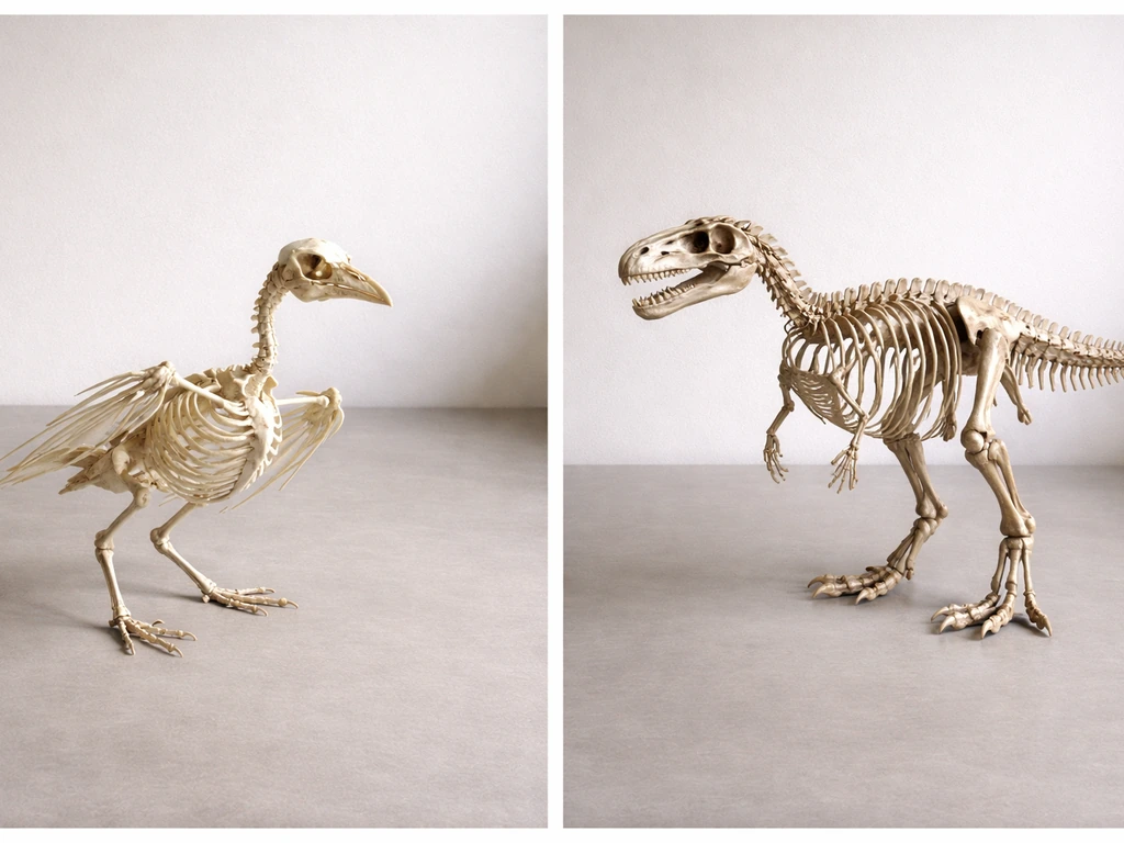 Bird Dinosaur Skeleton Comparison: What to Look For Bone by Bone