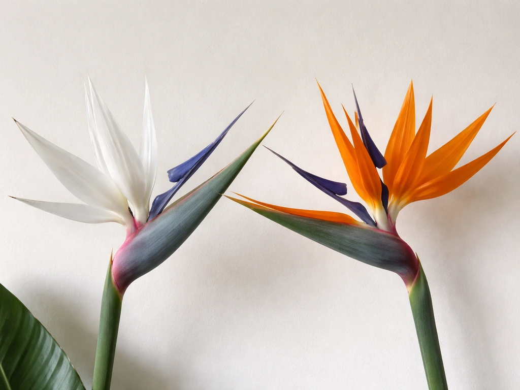 bird of paradise vs white bird of paradise