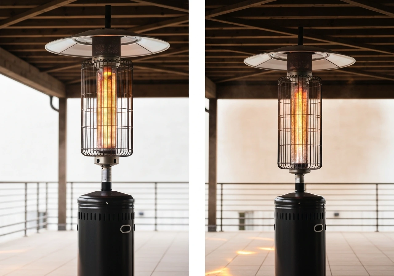 best outdoor heaters for covered patio