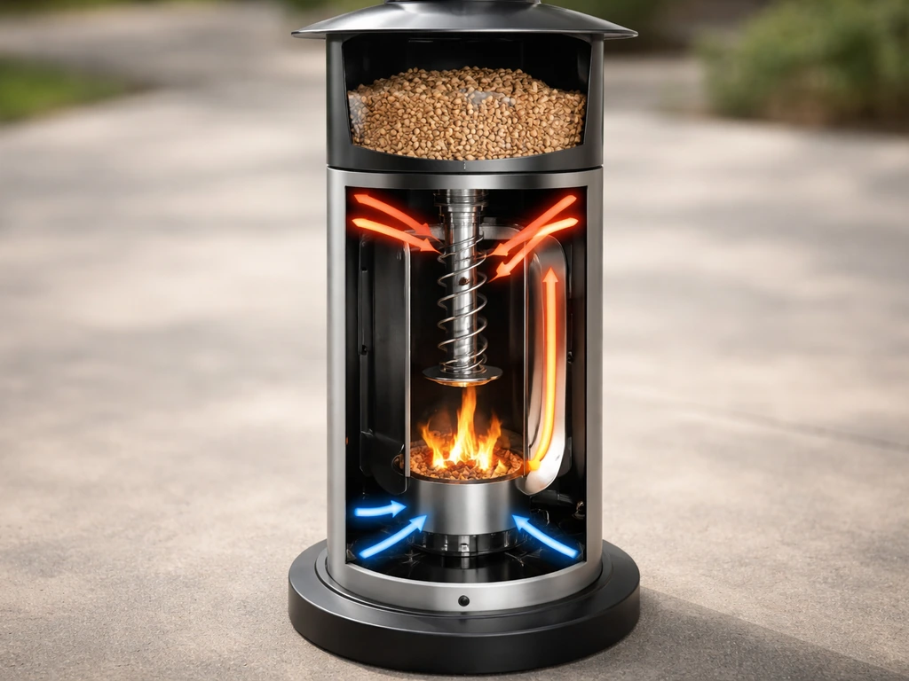 best patio pellet heater