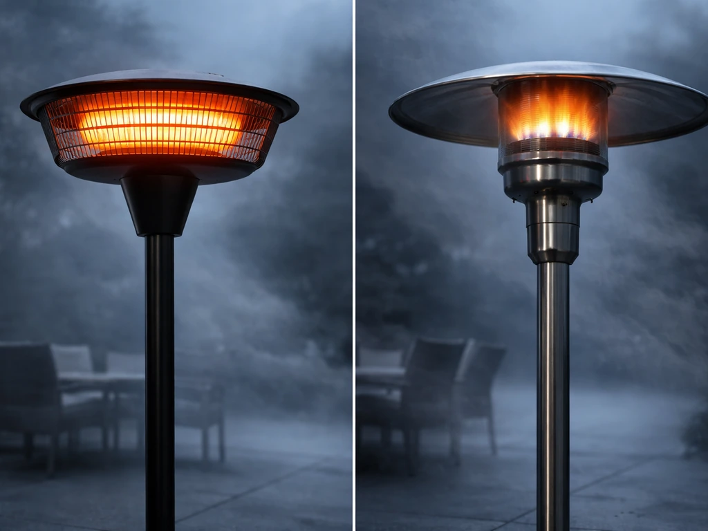 patio heaters electric vs propane
