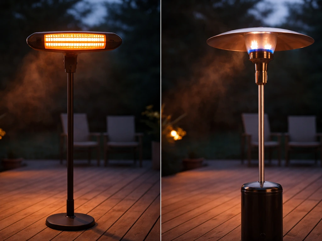 patio heater electric vs propane