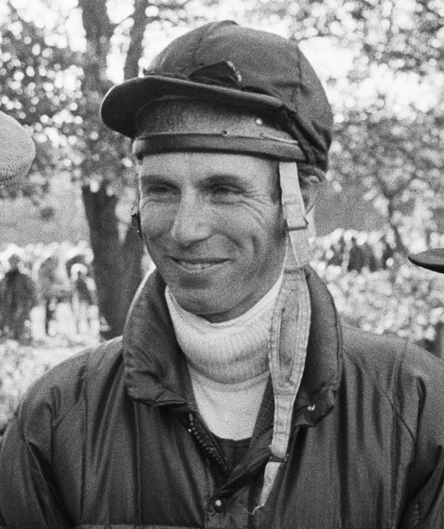 Mark Phillips portrait in equestrian gear