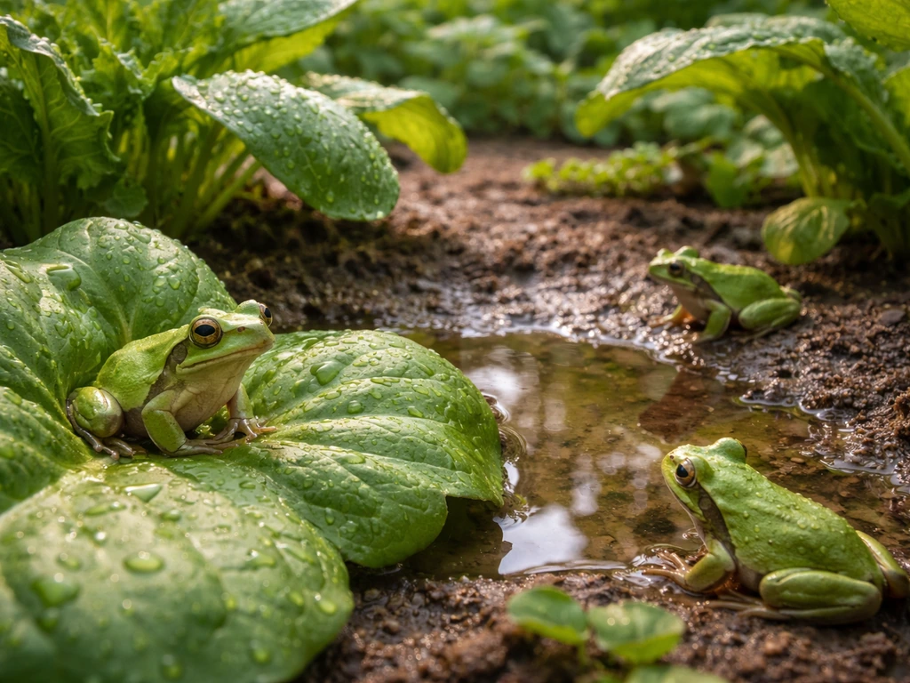 what does frog eat in grow a garden