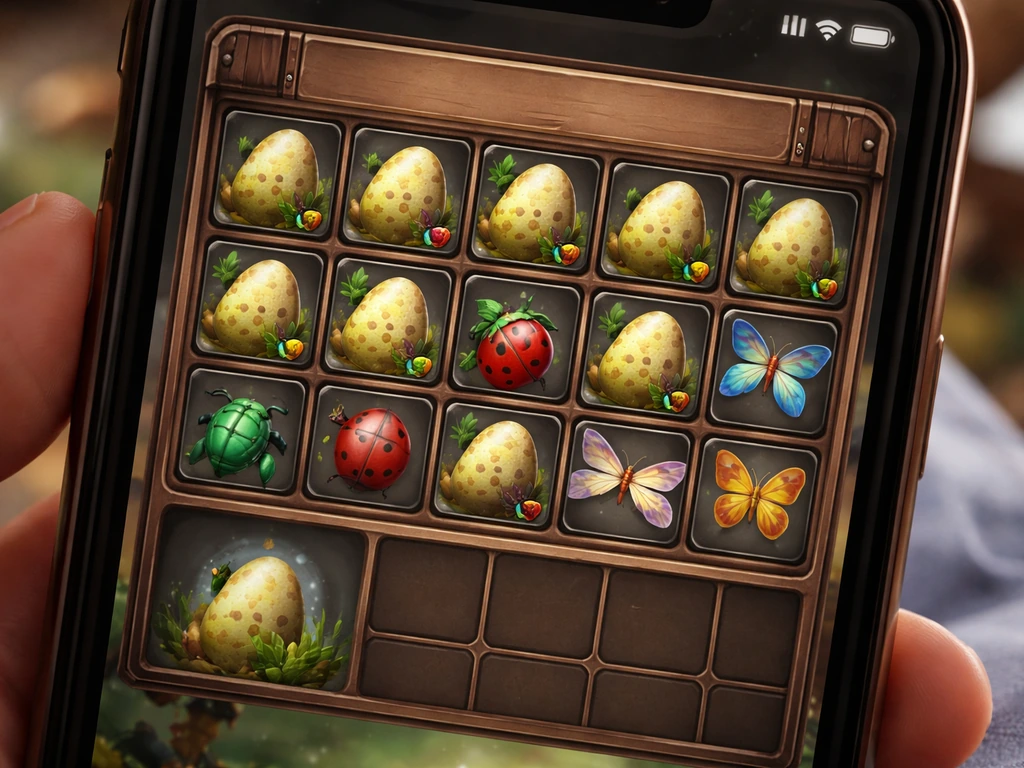 Inventory egg slot limits causing the bug egg to not appear where expected