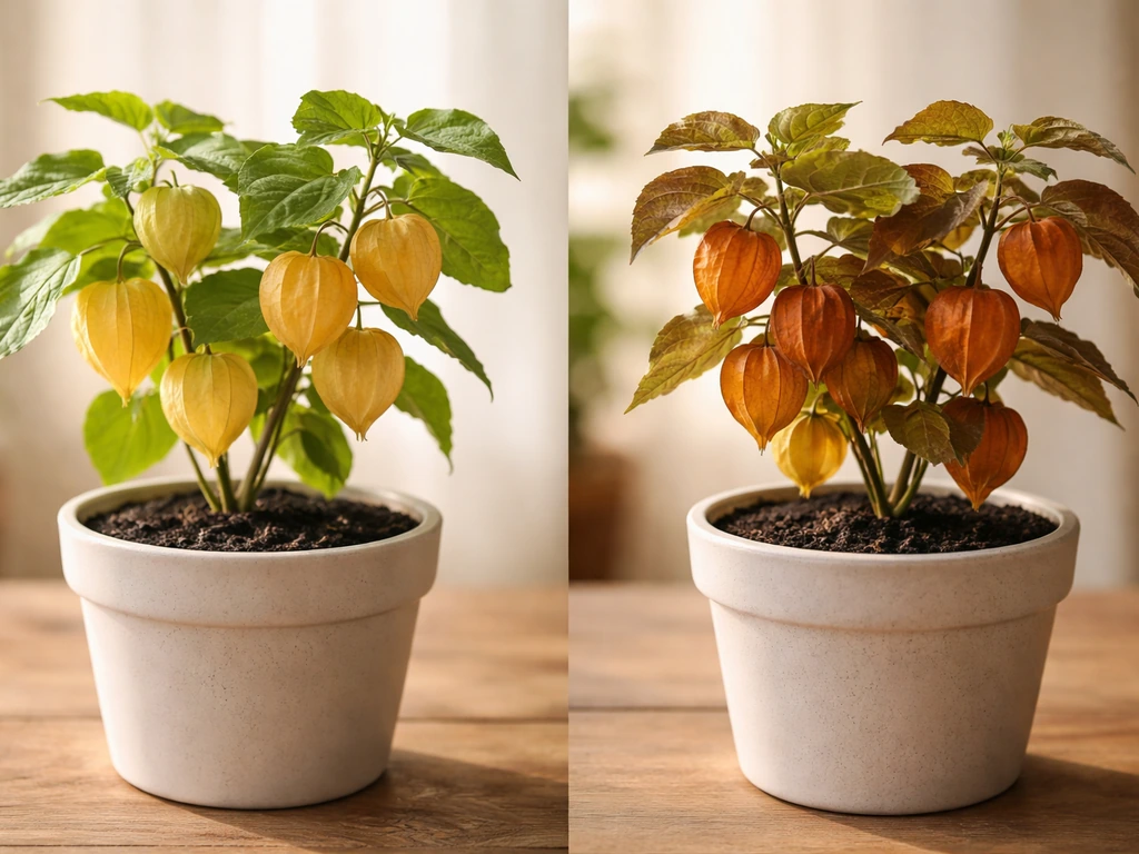 Two garden crop containers showing fresh Amber vs aged Old Amber, highlighting faster upgrade path.