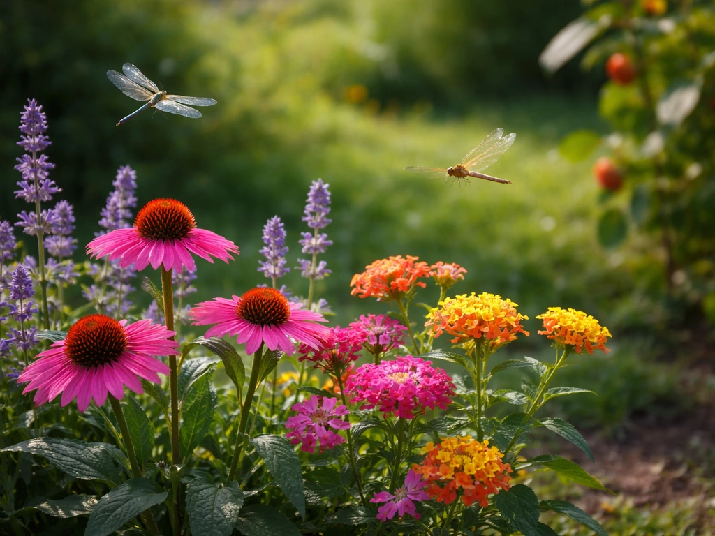 are dragonflies good in grow a garden