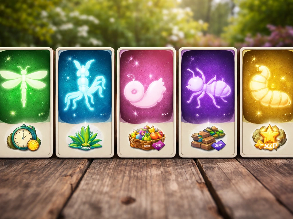 Side-by-side comparison of bug eggs and their uses for farm planning