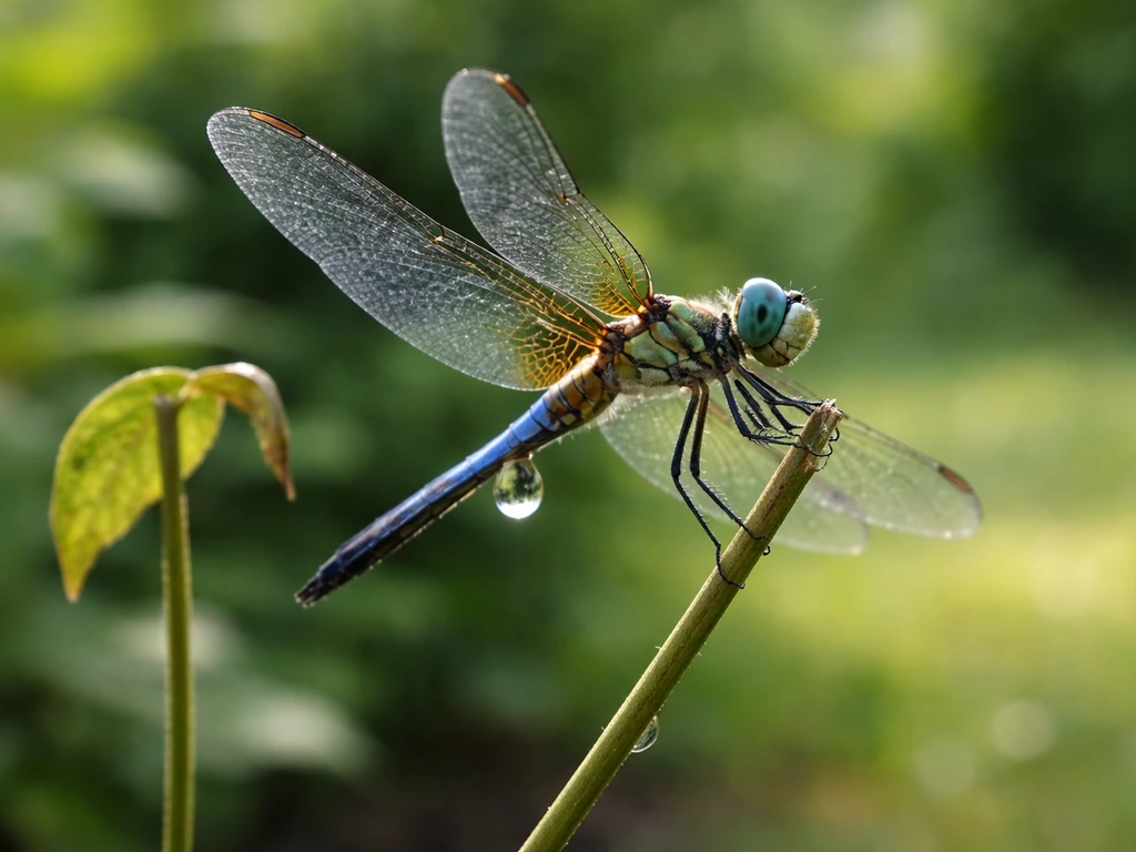 can dragonfly die grow a garden