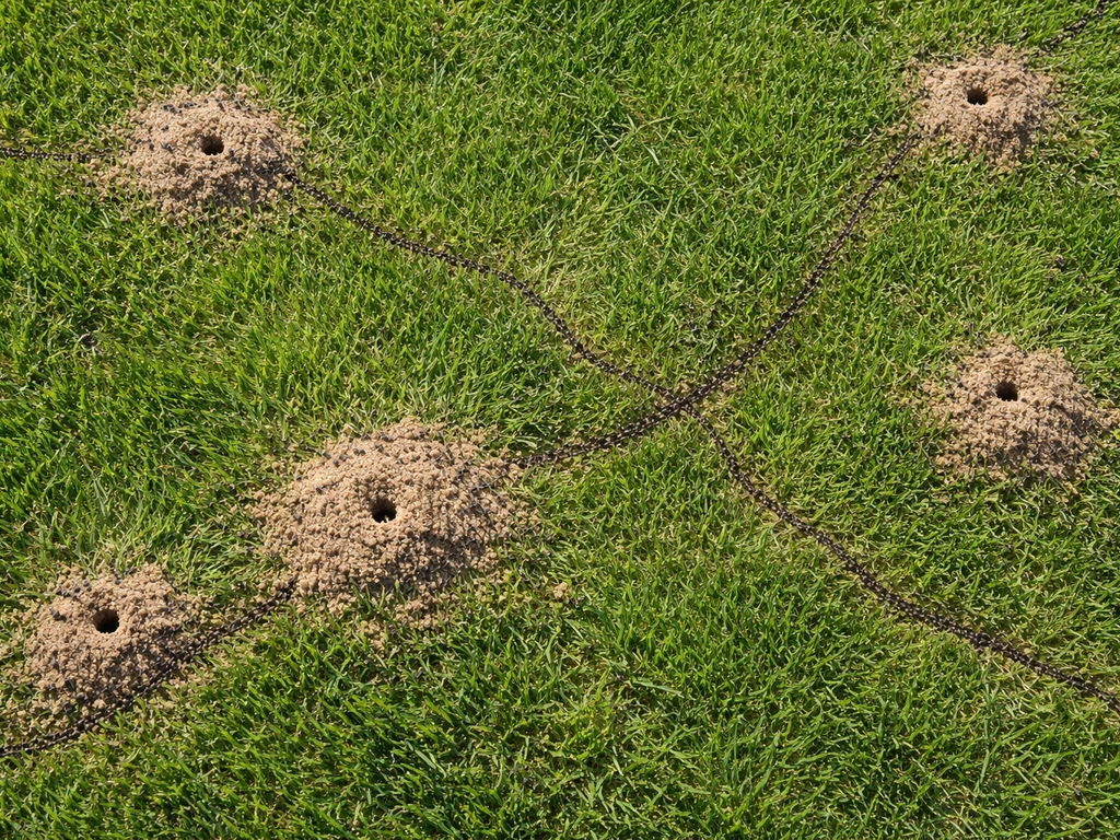 Mieren in het gras: oorzaken, schade en stappenplan