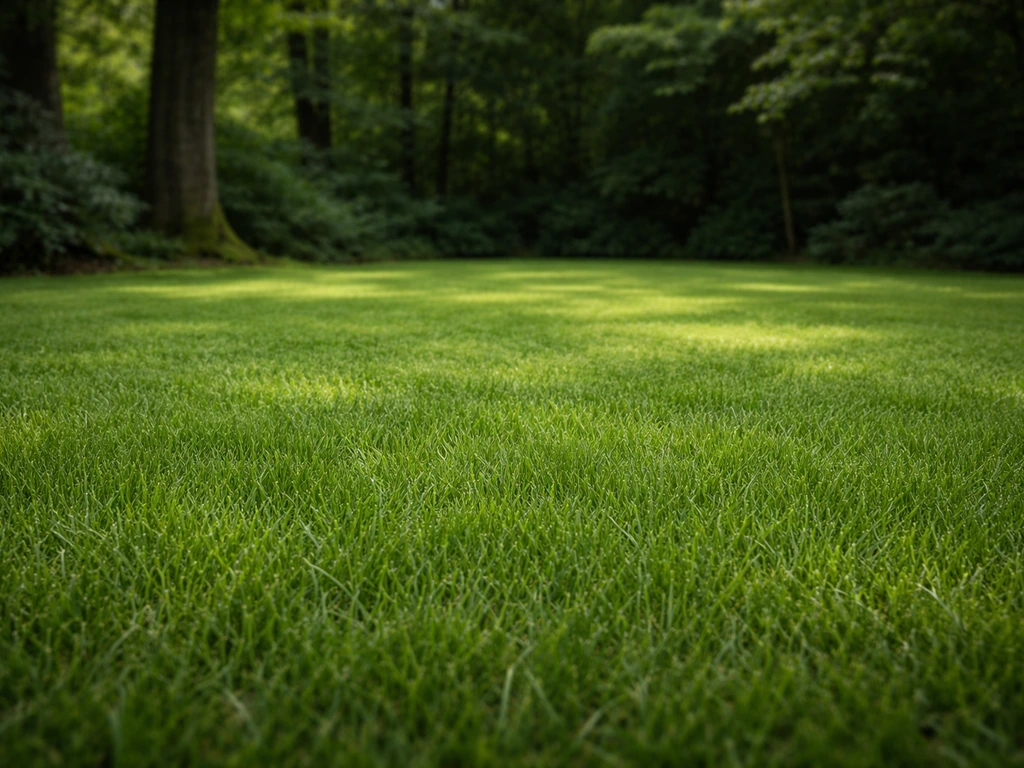 gras voor in de schaduw