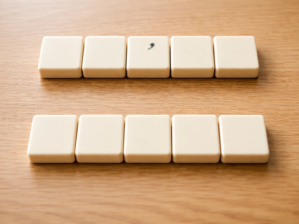 Gros plan d’une grille de lettres montrant une apostrophe qui ne compte pas comme une case.