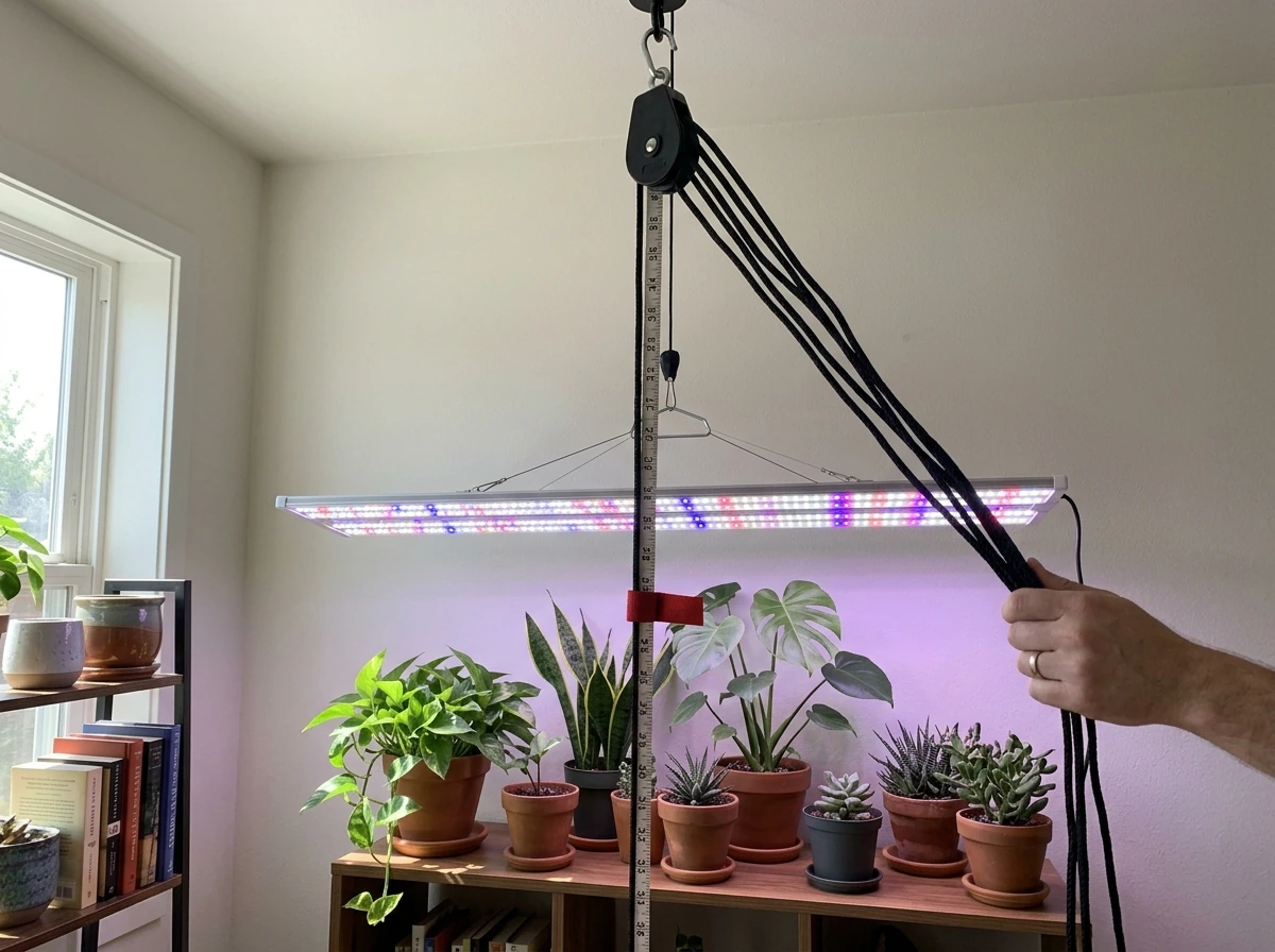 how to use grow lights