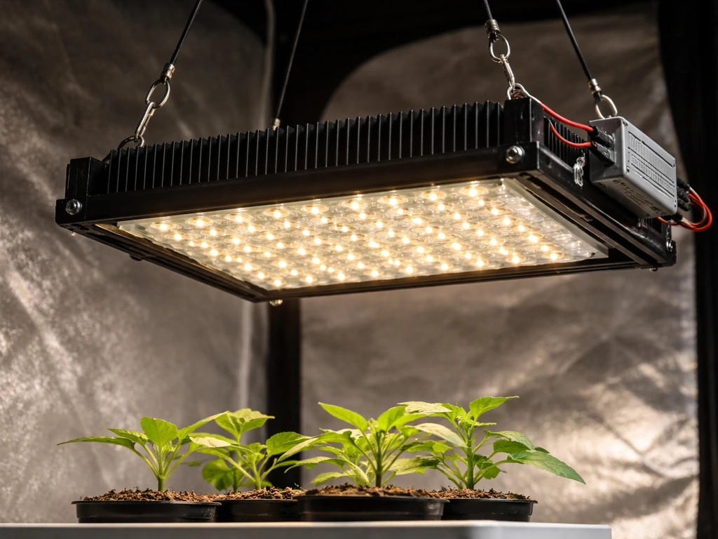 how to build cob led grow light