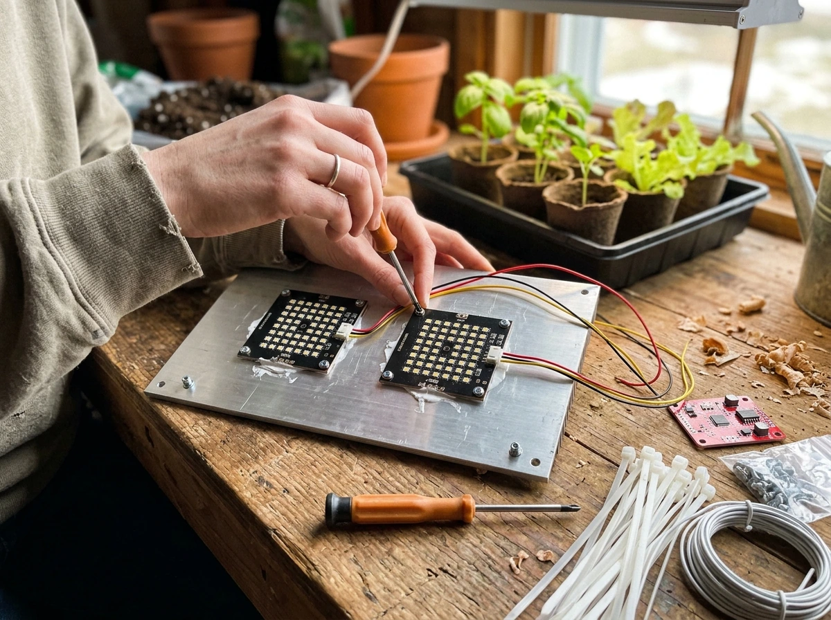 how to build a grow light
