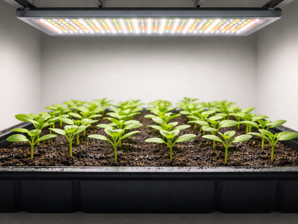 how to grow plants with grow lights