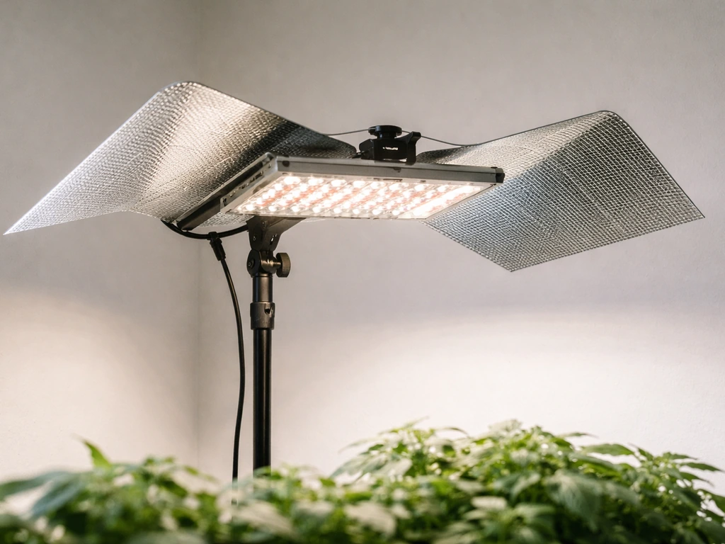 How to Make a Grow Light Reflector Step by Step