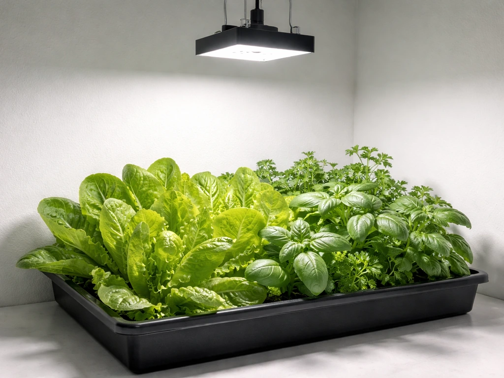 how to use grow lights for vegetables
