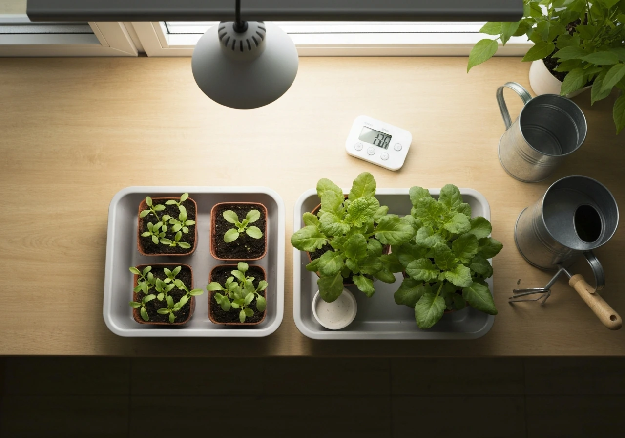 how long to use grow lights