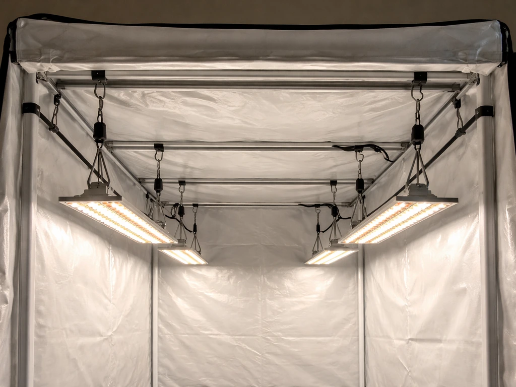 How to Hang Grow Lights in a Tent: Step-by-Step